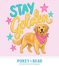 Stay Golden Pink Bandana Png