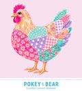 Patchwork Chicken Png