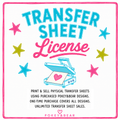 Transfer Sheet Commercial License
